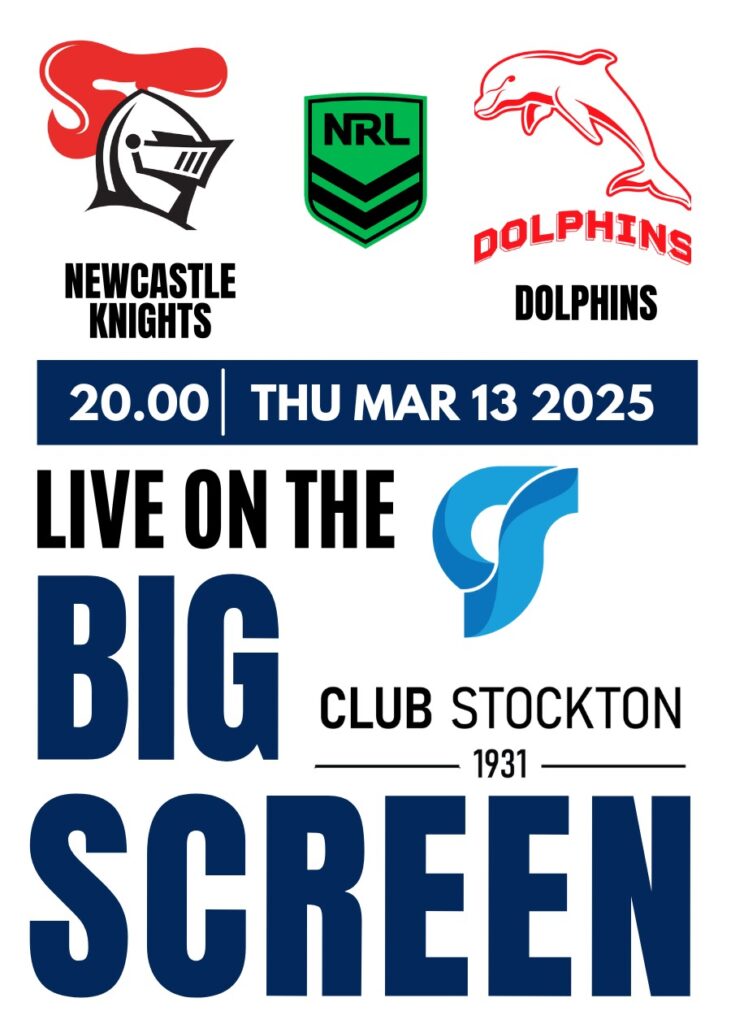 Knights Dolphins NRL 2025 Round 2, Thursday. March 13  20.00